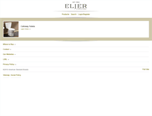 Tablet Screenshot of eljer.com